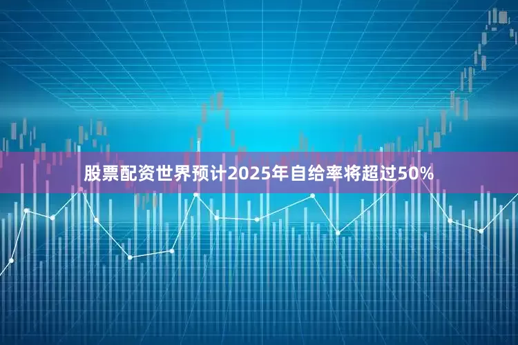 股票配资世界预计2025年自给率将超过50%