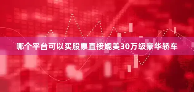 哪个平台可以买股票直接媲美30万级豪华轿车
